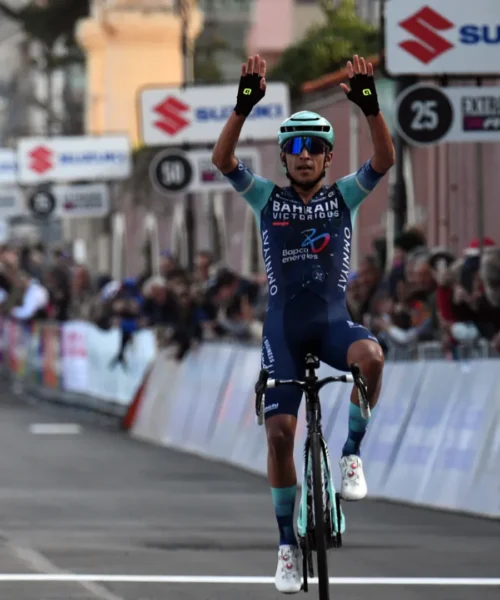 Santiago Buitrago trionfa al Trofeo Laigueglia