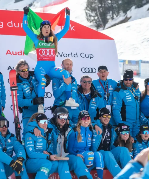 Sofia Goggia ha parlato dello spirito di squadra tra le Azzurre