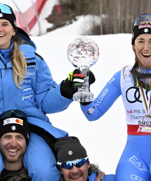 Sofia Goggia e Laura Pirovano hanno un altro motivo per festeggiare