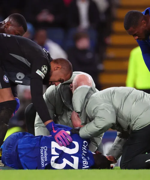 Orribile infortunio per la stella del Chelsea, le immagini
