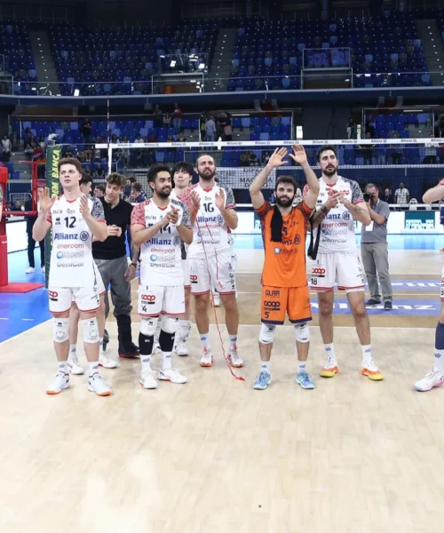 L’Allianz Milano saluta la Challenge Cup e coach Roberto Piazza