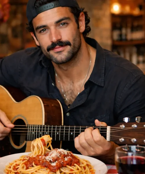 Matteo Berrettini passa dalla racchetta alla chitarra