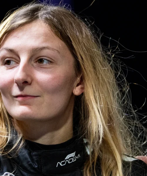 F1: Doriane Pin, prima donna a guidare una Mercedes: i consigli del duo Russell-Antonelli