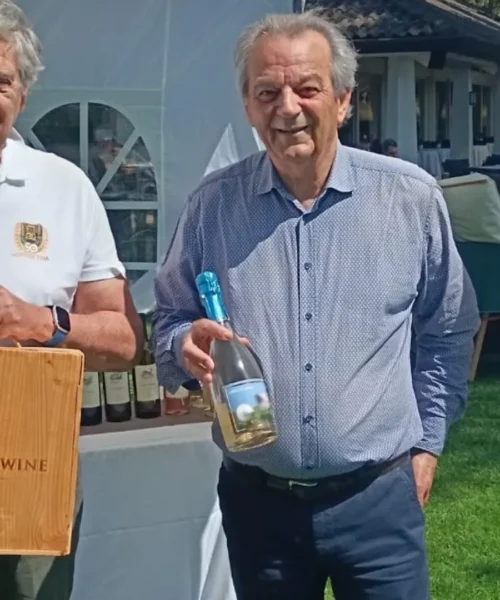Ampio consenso al Golf Club La Pinetina per i vini di Antonio Faravelli
