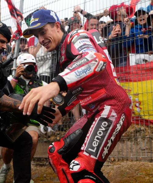 Ducati, Marc Marquez gode: “Sono caduto nel momento giusto”