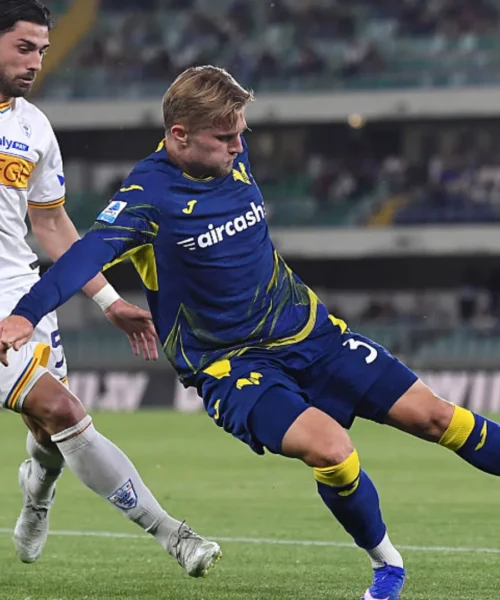 Verona quasi retrocesso in serie B, il Lecce vede la salvezza