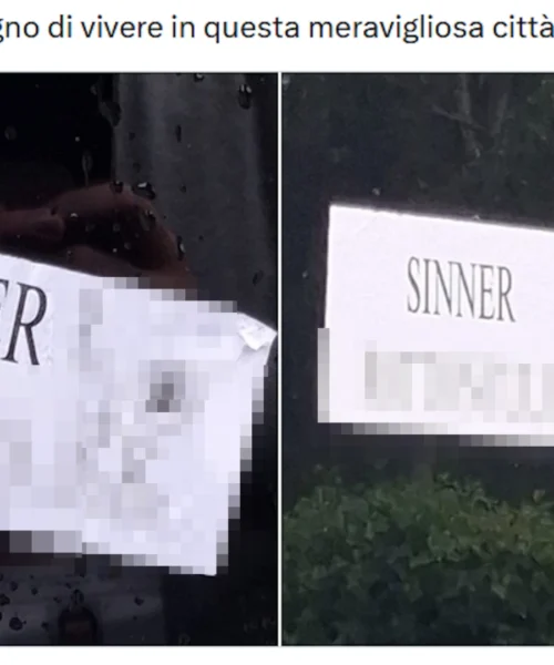 Vergognosi attacchi omofobi nei confronti di Jannik Sinner