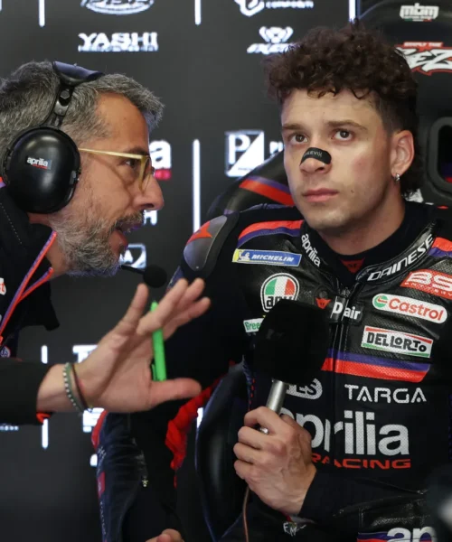 Aprilia, Bezzecchi archivia un pessimo sabato: “Non riuscivo in nulla”