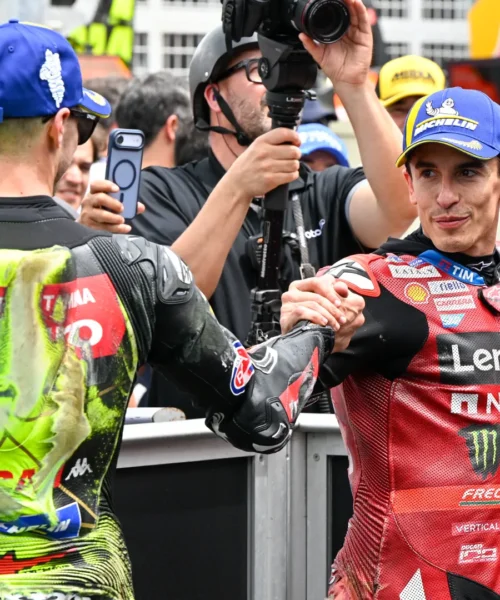 Mugello, Fabio Di Giannantonio coccola Marc Marquez: “Abbiamo bisogno di te”