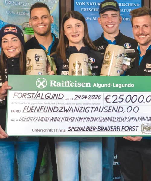 Dorothea Wierer a tutta birra: Forst Award a lei e ad altre eccellenze