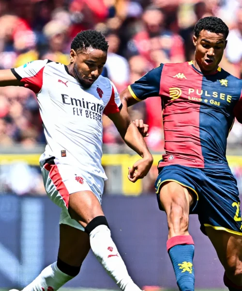 Genoa-Milan sospesa dopo il lancio di oggetti in campo