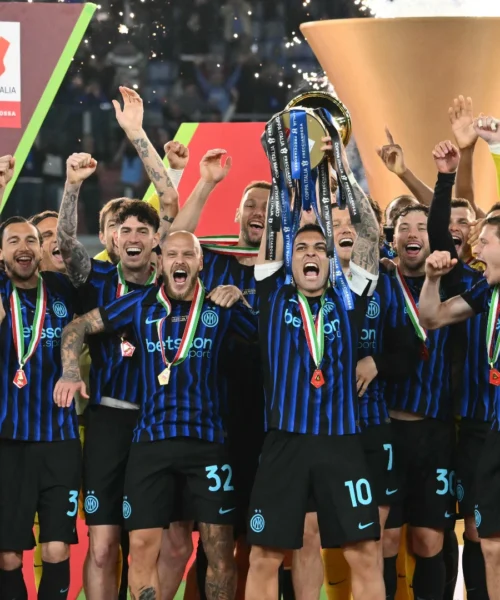 Le più belle foto del trionfo dell’Inter in Coppa Italia