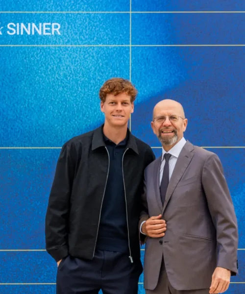 Jannik Sinner all’evento Allianz al QUID di Roma