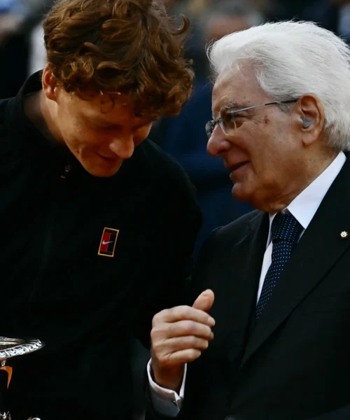 Jannik Sinner, momento imbarazzante con il Presidente Mattarella