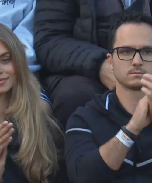 Ecco Laila Hasanovic a Roma: in tribuna con la famiglia Sinner