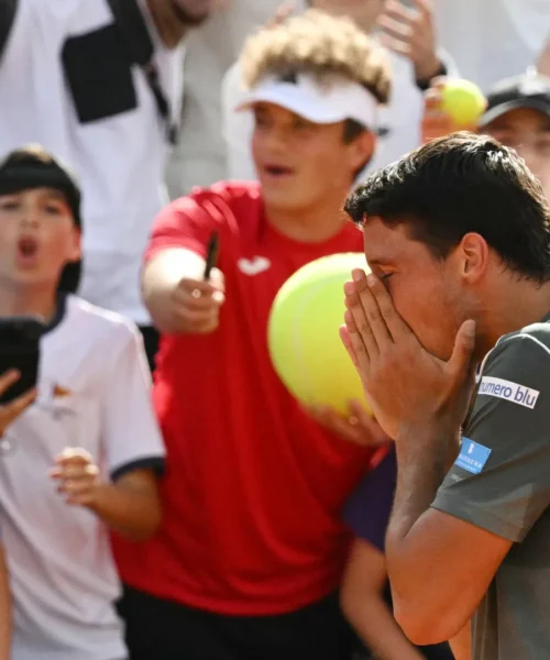 Grande impresa di Luciano Darderi, Alexander Zverev non può nulla