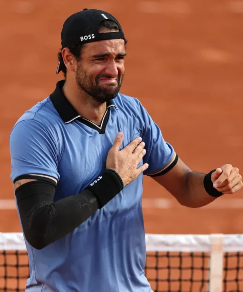 Matteo Berrettini spiega le lacrime del Roland Garros: “Me lo meritavo”