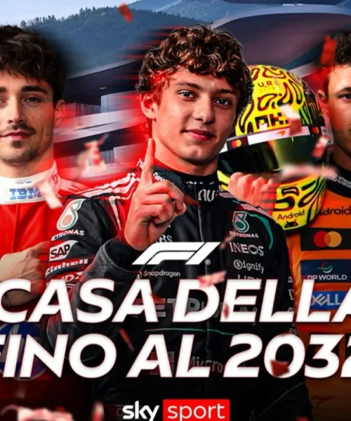 Formula 1, diritti esclusivi a Sky Italia fino al 2032