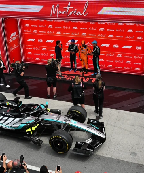 Kimi Antonelli-George Russell, scintille anche nel dopo-Sprint. E i tifosi prendono posizione