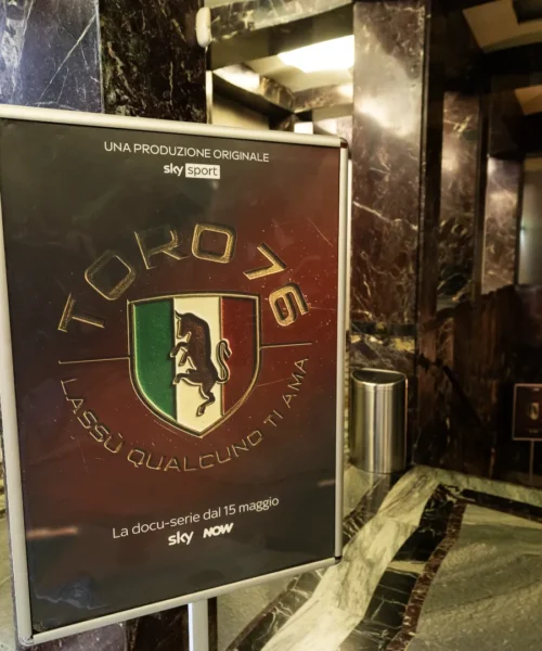 “Toro 1976. Lassù qualcuno ti ama”: le foto della presentazione della docu-serie di Sky
