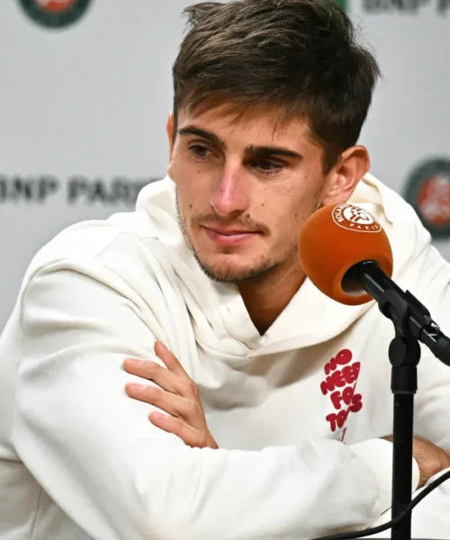 Matteo Arnaldi ha il cuore spezzato: “Non riuscivo a muovermi”