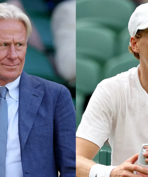 Bjorn Borg va giù diretto su Jannik Sinner