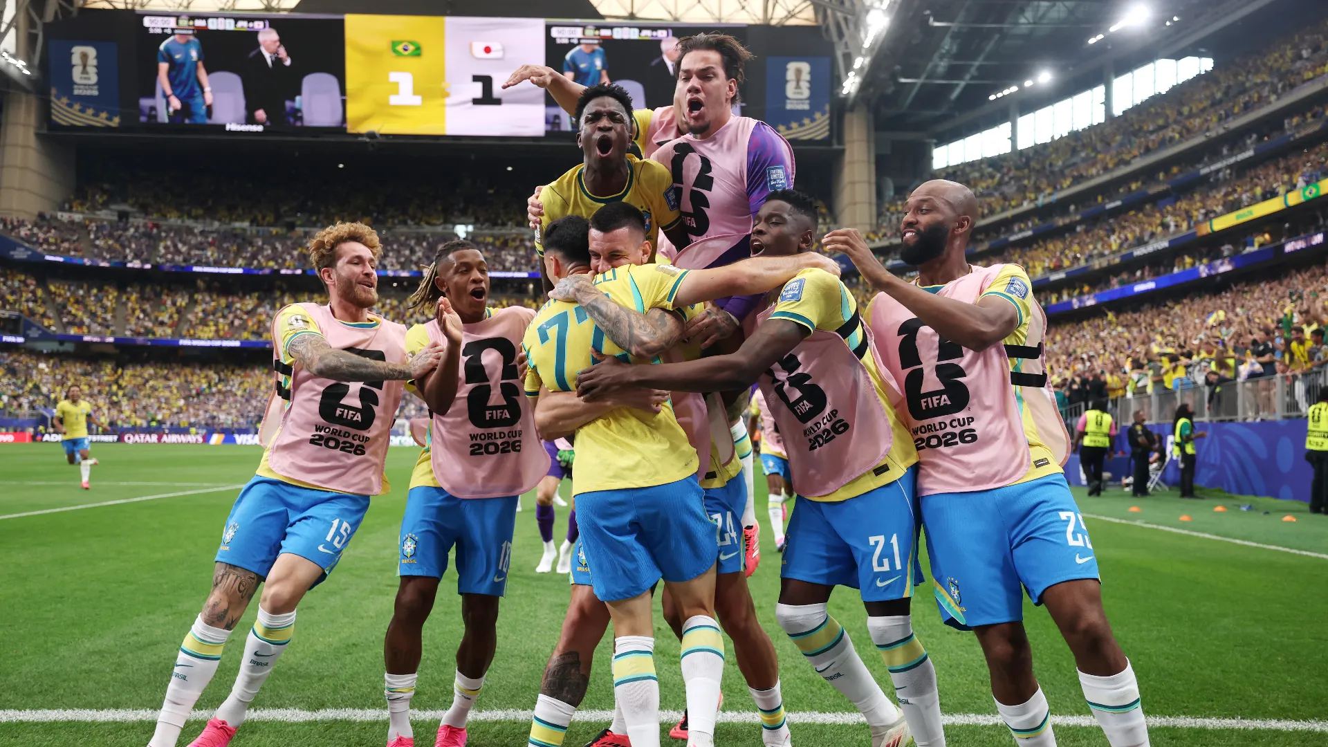 Mondiali 2026: Brasile all’ultimo respiro, Martinelli stende il Giappone al 96′. Ancelotti agli ottavi
