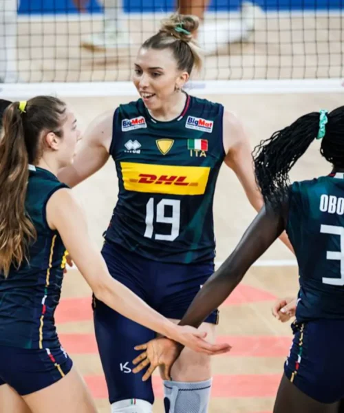 Italvolley, seconda sconfitta in VNL per le Azzurre di Julio Velasco