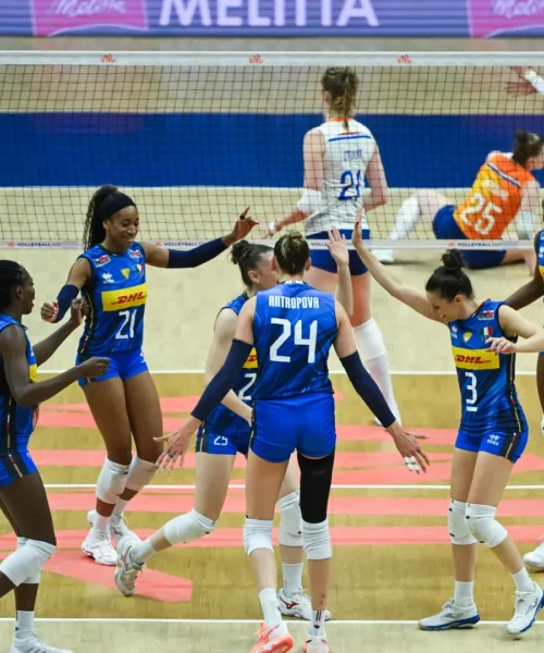 Italvolley, schiacciata anche l’Olanda dopo la Bulgaria