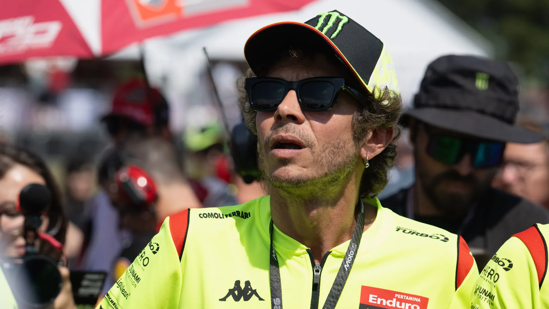 Marco Bezzecchi, la reazione sorpresa di Valentino Rossi