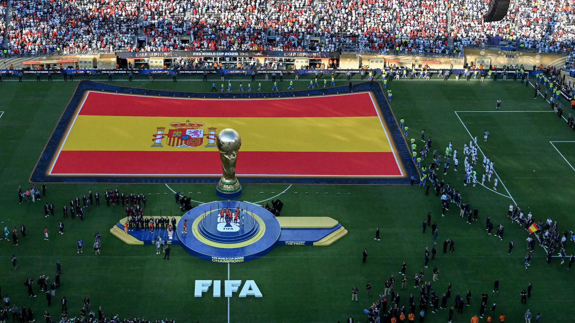 Mondiali 2026: rissa e non solo, il gesto dell’Argentina durante la premiazione della Spagna fa discutere