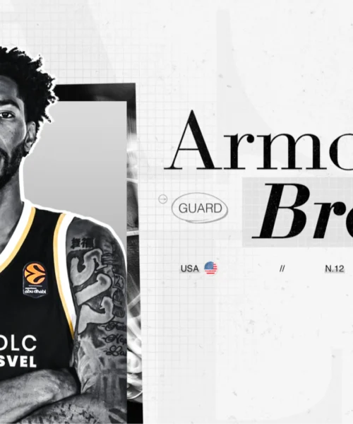 Mercato Olimpia Milano, ufficiale l’addio dell’MVP Armoni Brooks: il grazie della società
