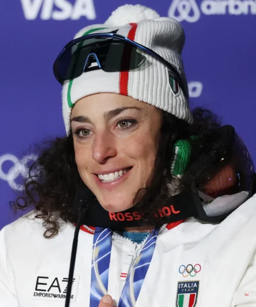 Federica Brignone, il sorriso più bello dopo il ritorno sugli sci