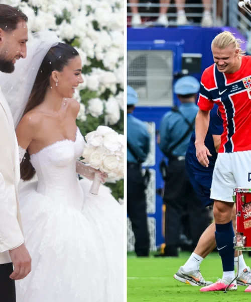 Matrimonio Gianluigi Donnarumma-Alessia Elefante, Erling Haaland si prende la scena in Puglia