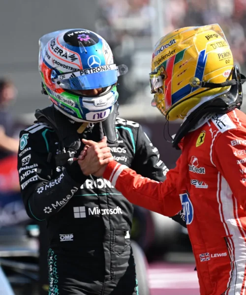 Kimi Antonelli: “La Ferrari va più di noi”. Lewis Hamilton entusiasta