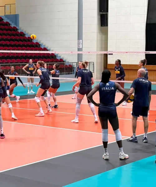 Italvolley, conclusa la settimana di allenamenti in vista delle VNL Finals