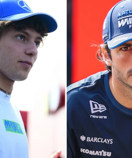 Kimi Antonelli contro Carlos Sainz, non si placa la polemica dopo il durissimo botta e risposta