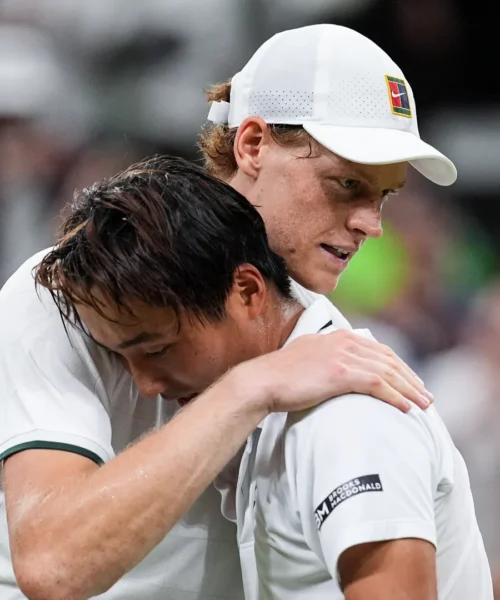 Mochizuki sorpreso dopo il ko con Jannik Sinner