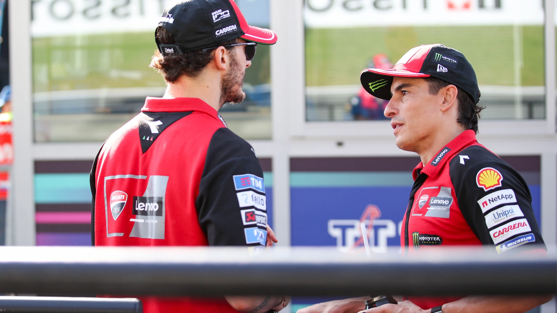 Marc Marquez e Pecco Bagnaia, il Sachsenring racconta i due volti opposti della Ducati