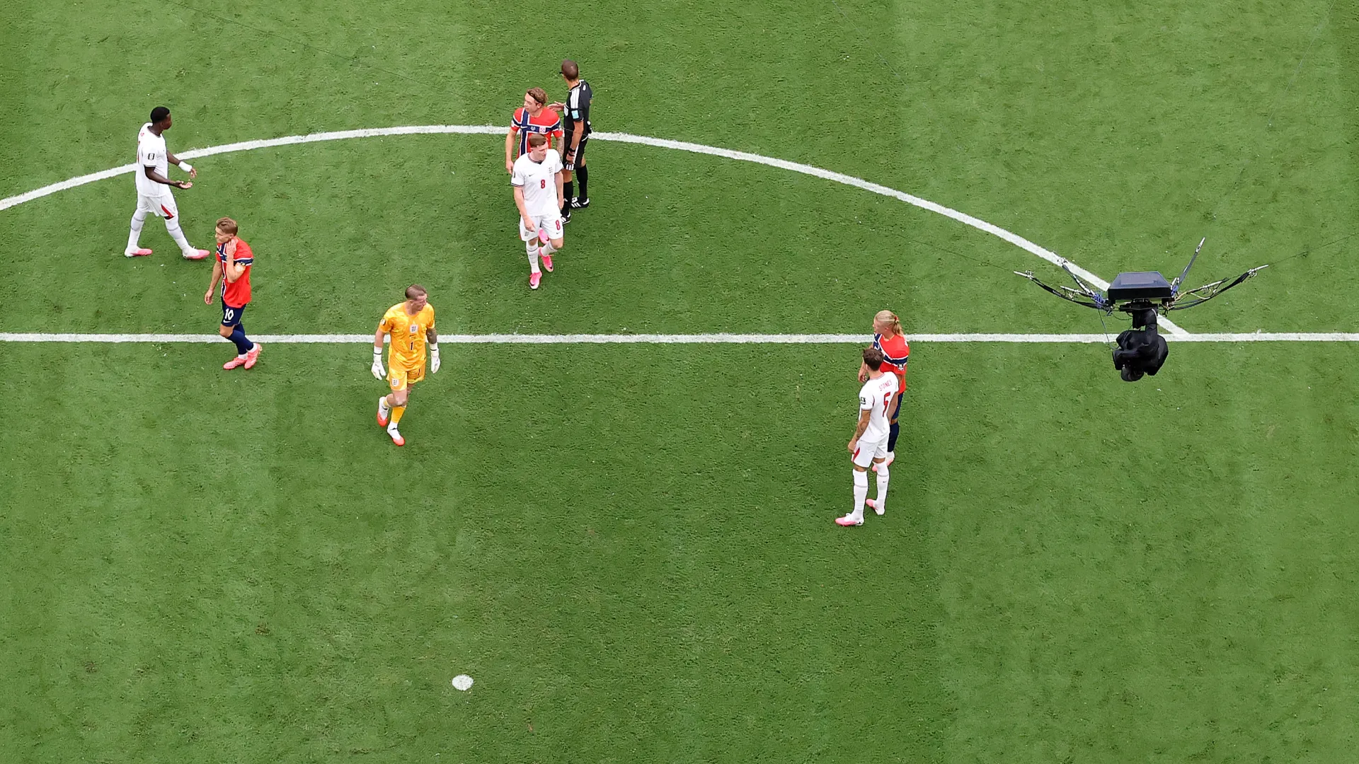Mondiali 2026, gol di Jude Bellingham irregolare? Scoppia il caso Spidercam in Norvegia-Inghilterra