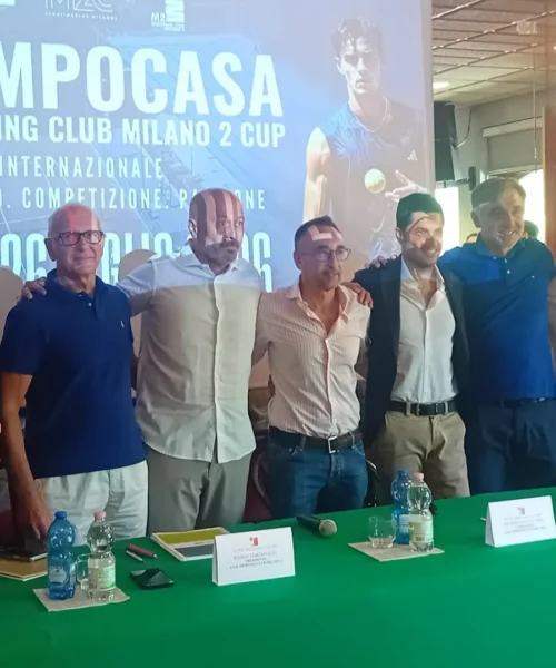 Presentata la TempoCasa Sporting Club Milano2 Cup ma non solo: è anche prevista una sorpresa