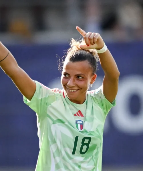 Arianna Caruso fa la storia del calcio femminile italiano: le foto
