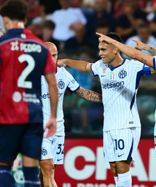 L’Inter espugna Cagliari 0-1 e rimane a punteggio pieno in Serie A