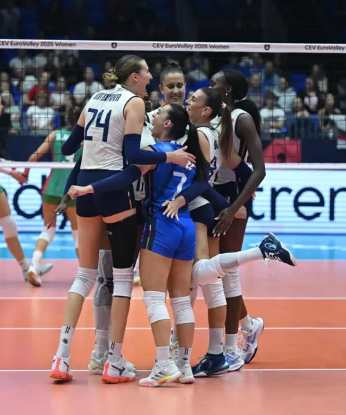 Italvolley dominante, 3-0 alla Bulgaria e pass per i quarti di finale