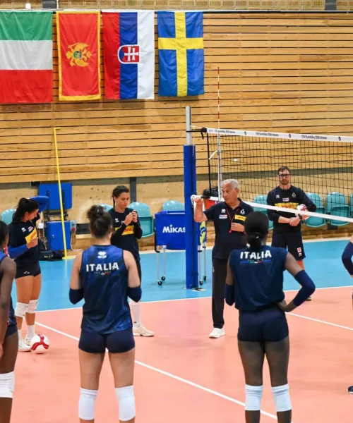 Italvolley al lavoro, conto alla rovescia per l’inizio degli Europei