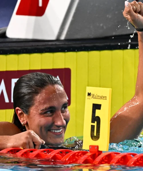 Europei nuoto: Simona Quadarella eterna regina d’Europa. Altra medaglia per Ceccon e Curtis