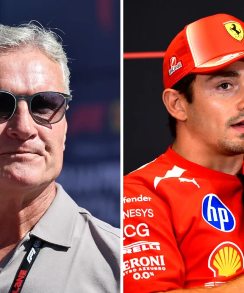 David Coulthard va giù piatto con Charles Leclerc: è polemica