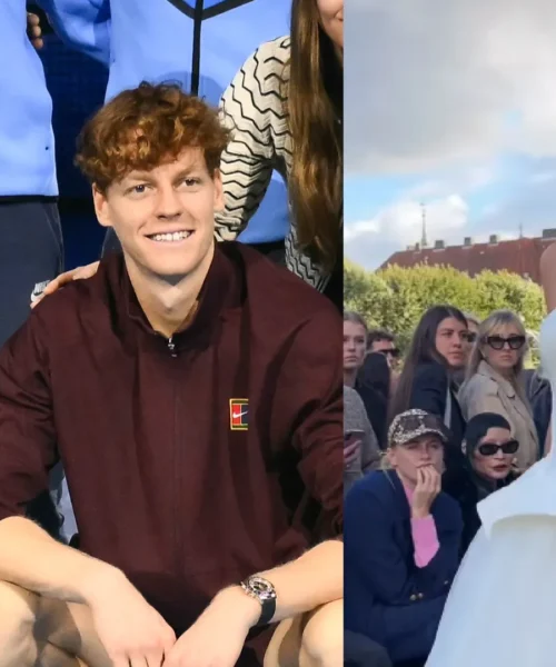 Jannik Sinner: Laila Hasanovic in abito da sposa fa impazzire i fan. E lei risponde piccata ad un commento