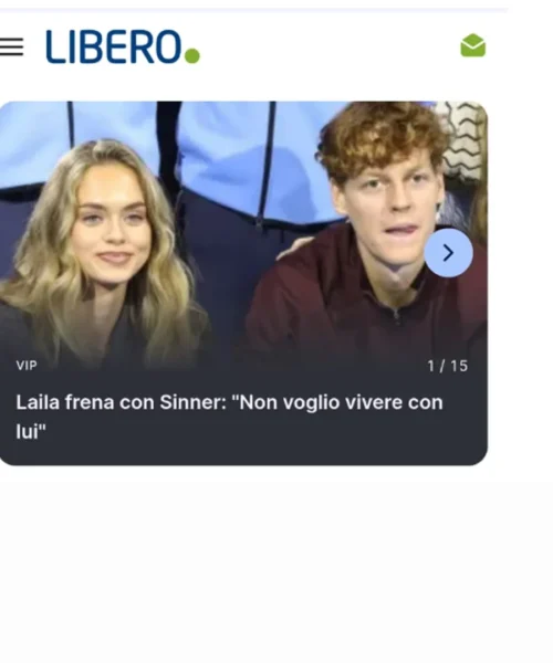 Secondo Libero Laila Hasanovic non vuole andare a vivere con Jannik Sinner
