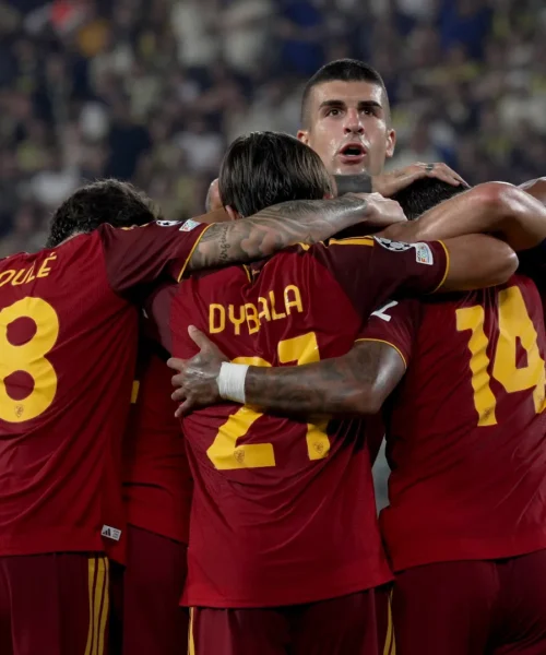 La Roma strappa il pareggio a Istanbul al ritorno in Champions
